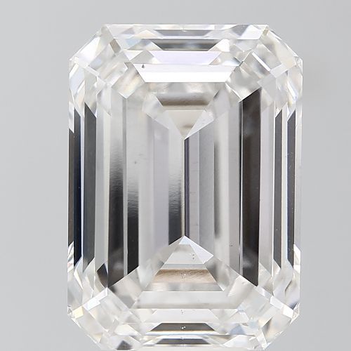 15.07ct F VS2 Rare Carat Ideal Cut Emerald Lab Grown Diamond