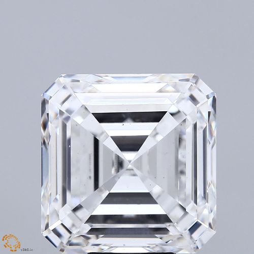 10.03ct F VS2 Excellent Cut Asscher Lab Grown Diamond