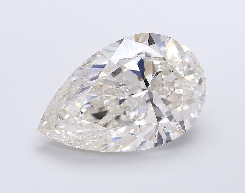 12.01ct H VS2 Rare Carat Ideal Cut Pear Lab Grown Diamond