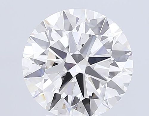 5.52ct H VS2 Excellent Cut Round Lab Grown Diamond