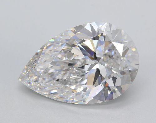 11.10ct F VS1 Rare Carat Ideal Cut Pear Lab Grown Diamond