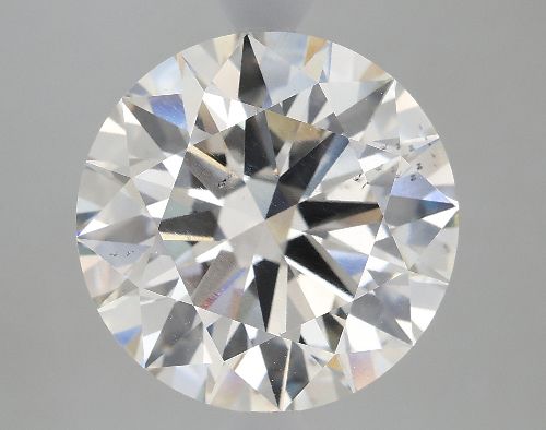 5.14ct I SI1 Rare Carat Ideal Cut Round Lab Grown Diamond