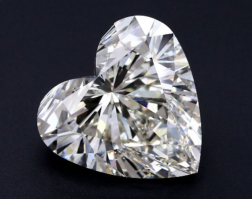 20.06ct J VS1 Rare Carat Ideal Cut Heart Lab Grown Diamond