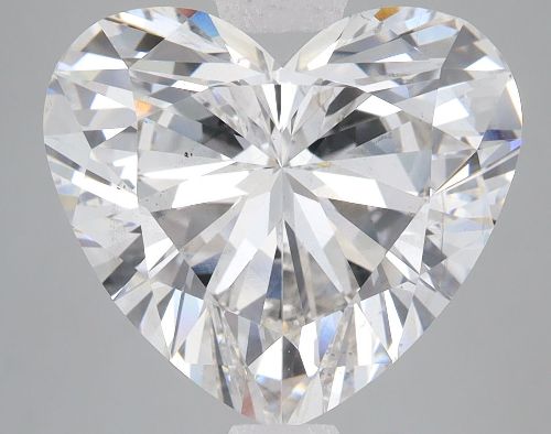 6.41ct F SI1 Excellent Cut Heart Lab Grown Diamond