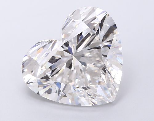 9.01ct G VS2 Rare Carat Ideal Cut Heart Lab Grown Diamond