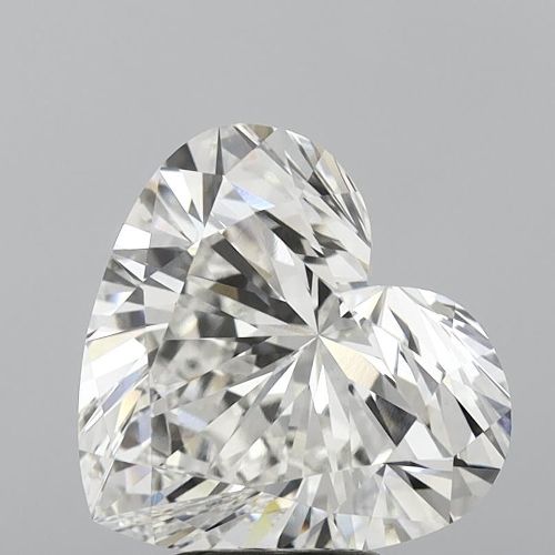 5.04ct G VS1 Rare Carat Ideal Cut Heart Lab Grown Diamond