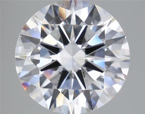 6.03ct D VS2 Excellent Cut Round Lab Grown Diamond
