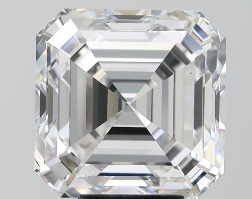 8.05ct E VS1 Rare Carat Ideal Cut Asscher Lab Grown Diamond