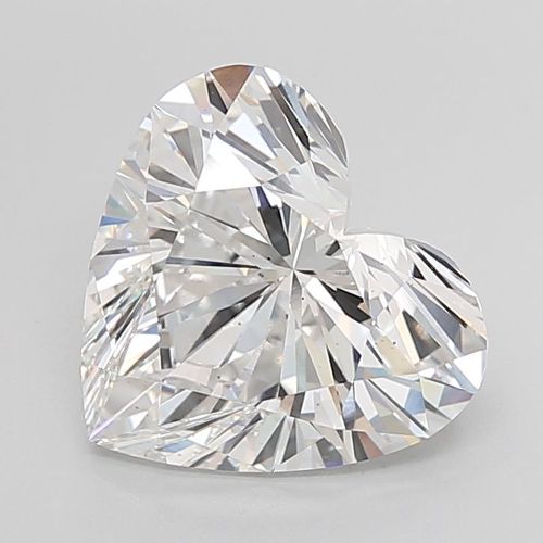 7.53ct E VS2 Rare Carat Ideal Cut Heart Lab Grown Diamond