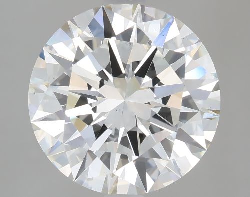 4.03ct H VS2 Very Good Cut Round Lab Grown Diamond