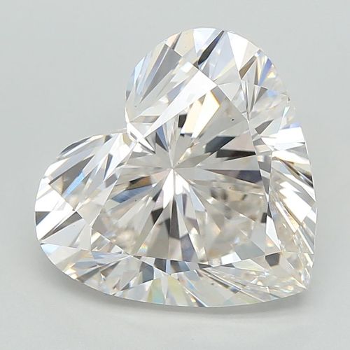 7.06ct H VS1 Rare Carat Ideal Cut Heart Lab Grown Diamond