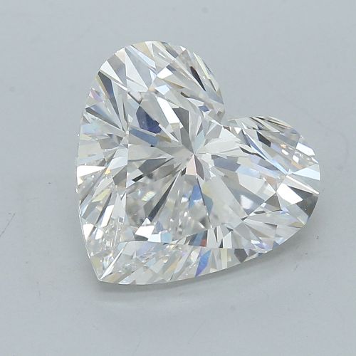 7.74ct F VS1 Rare Carat Ideal Cut Heart Lab Grown Diamond