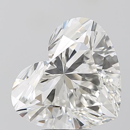 5.02ct G VS1 Rare Carat Ideal Cut Heart Lab Grown Diamond