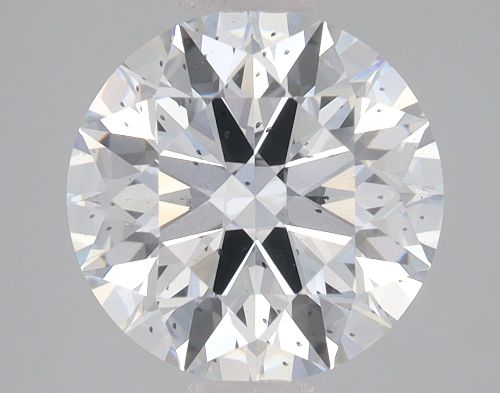 3.05ct E SI2 Rare Carat Ideal Cut Round Lab Grown Diamond