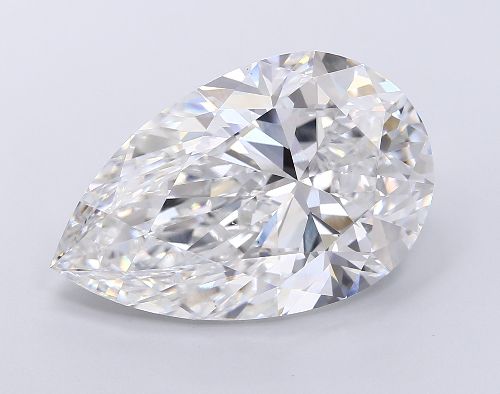 12.20ct E VS1 Rare Carat Ideal Cut Pear Lab Grown Diamond