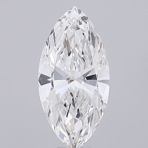 8.06ct F VVS2 Rare Carat Ideal Cut Marquise Lab Grown Diamond