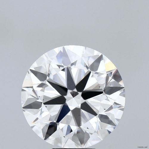 10.02ct F VS2 Excellent Cut Round Lab Grown Diamond