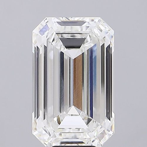 12.53ct F VVS2 Rare Carat Ideal Cut Emerald Lab Grown Diamond