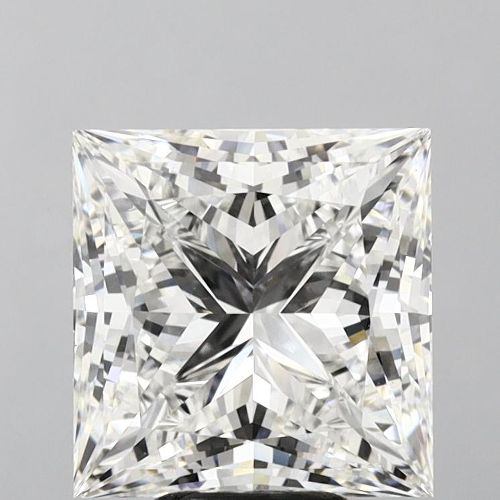7.05ct F VS1 Rare Carat Ideal Cut Princess Lab Grown Diamond
