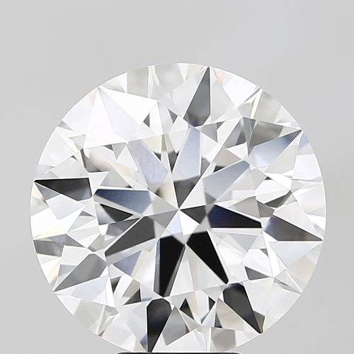 7.57ct E VVS2 Rare Carat Ideal Cut Round Lab Grown Diamond