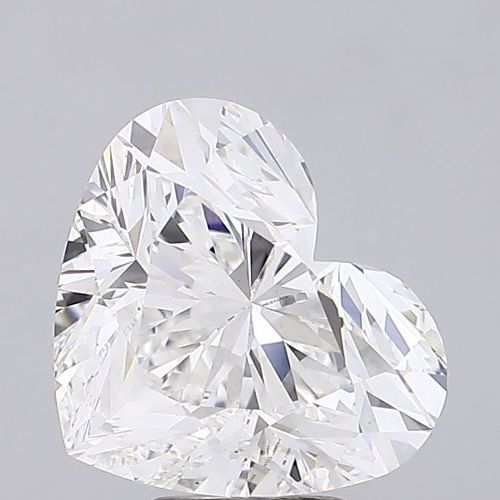 7.08ct F VS1 Rare Carat Ideal Cut Heart Lab Grown Diamond