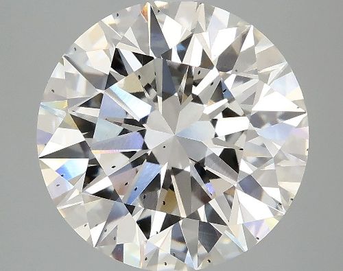 5.09ct F SI1 Rare Carat Ideal Cut Round Lab Grown Diamond