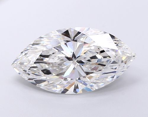 9.01ct F SI1 Rare Carat Ideal Cut Marquise Lab Grown Diamond