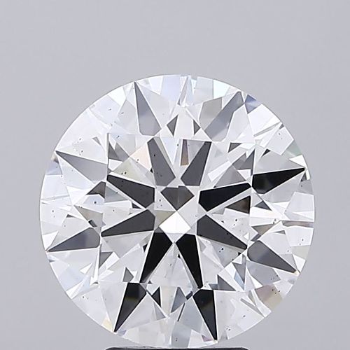 5.09ct F SI1 Rare Carat Ideal Cut Round Lab Grown Diamond