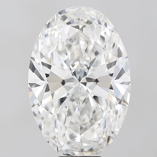 10.51ct E VVS2 Rare Carat Ideal Cut Oval Lab Grown Diamond
