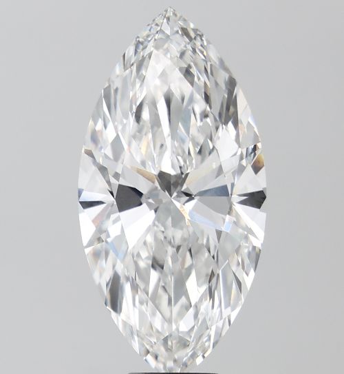 9.05ct F VVS2 Rare Carat Ideal Cut Marquise Lab Grown Diamond