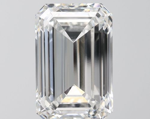 15.01ct F VVS2 Rare Carat Ideal Cut Emerald Lab Grown Diamond