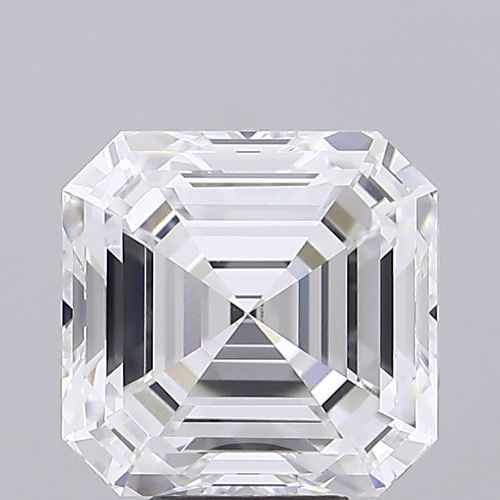 7.56ct E VVS2 Very Good Cut Asscher Lab Grown Diamond