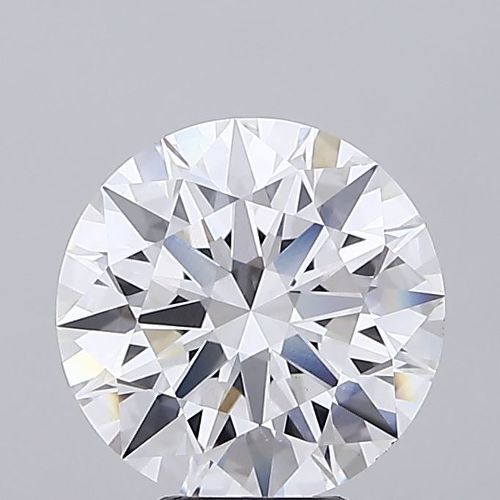 6.07ct D VS1 Rare Carat Ideal Cut Round Lab Grown Diamond