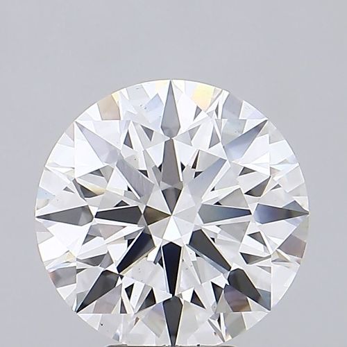 6.03ct D VS1 Rare Carat Ideal Cut Round Lab Grown Diamond