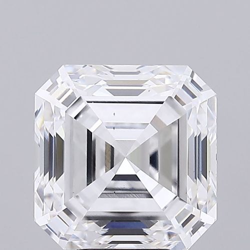8.09ct E VS2 Excellent Cut Asscher Lab Grown Diamond