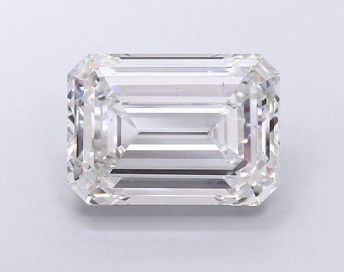 13.09ct F VS1 Rare Carat Ideal Cut Emerald Lab Grown Diamond