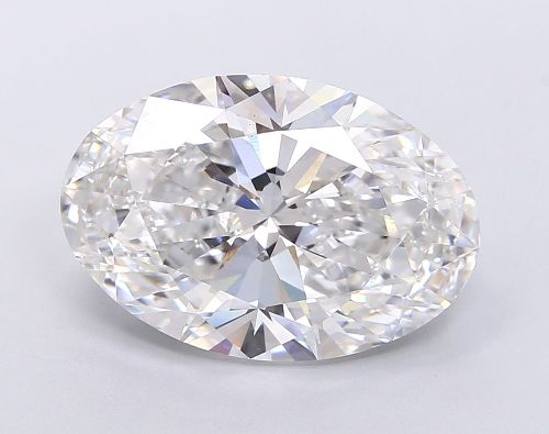11.03ct F VS1 Rare Carat Ideal Cut Oval Lab Grown Diamond