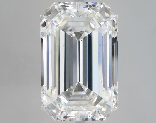 31.52ct F VS2 Excellent Cut Emerald Lab Grown Diamond