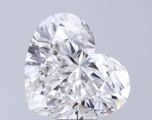 10.06ct F VS1 Rare Carat Ideal Cut Heart Lab Grown Diamond
