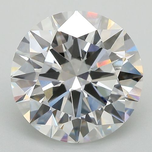 6.04ct D VS1 Rare Carat Ideal Cut Round Lab Grown Diamond