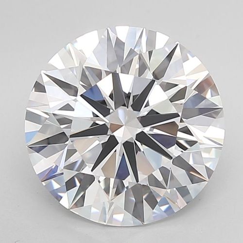 5.74ct D IF Rare Carat Ideal Cut Round Lab Grown Diamond