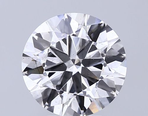 4.50ct F SI2 Excellent Cut Round Lab Grown Diamond