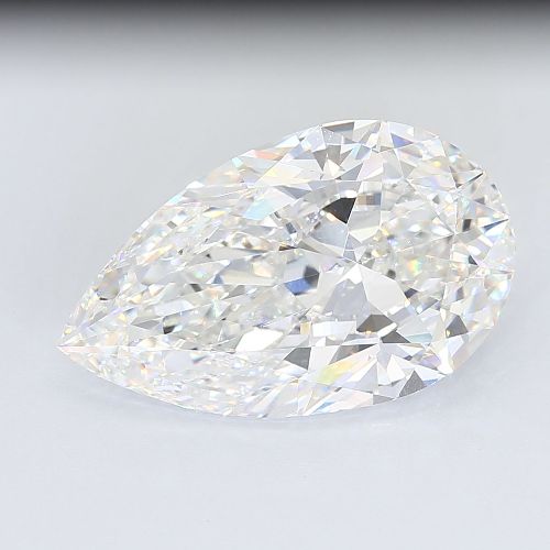 15.08ct F VS1 Excellent Cut Pear Lab Grown Diamond