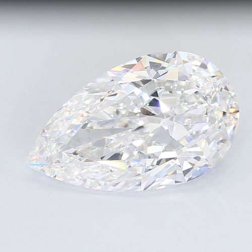 15.09ct E VVS2 Excellent Cut Pear Lab Grown Diamond