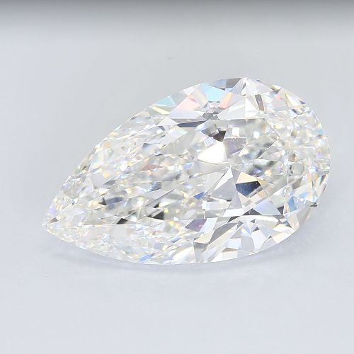 15.02ct F VVS2 Excellent Cut Pear Lab Grown Diamond