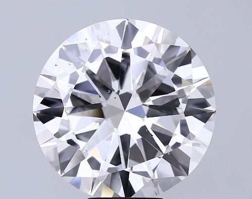 10.09ct F VS2 Very Good Cut Round Lab Grown Diamond