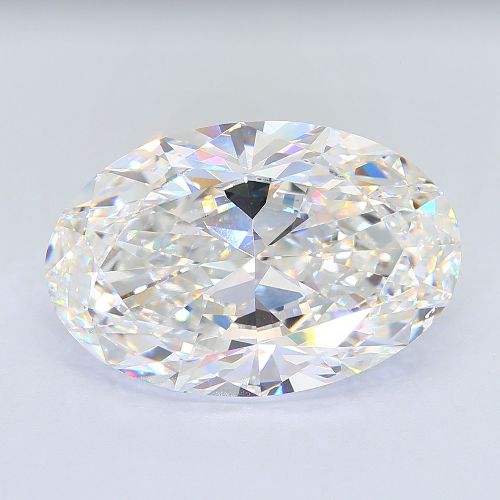 15.05ct F VVS2 Rare Carat Ideal Cut Oval Lab Grown Diamond