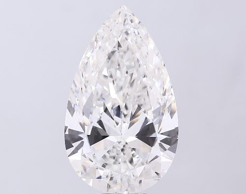 10.83ct F VVS2 Rare Carat Ideal Cut Pear Lab Grown Diamond