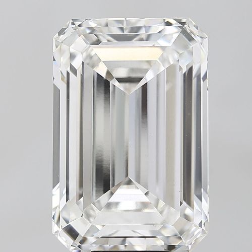 15.01ct F VS1 Rare Carat Ideal Cut Emerald Lab Grown Diamond