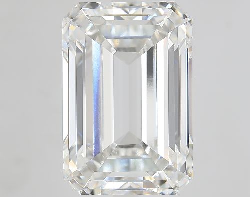 12.89ct F VVS2 Rare Carat Ideal Cut Emerald Lab Grown Diamond